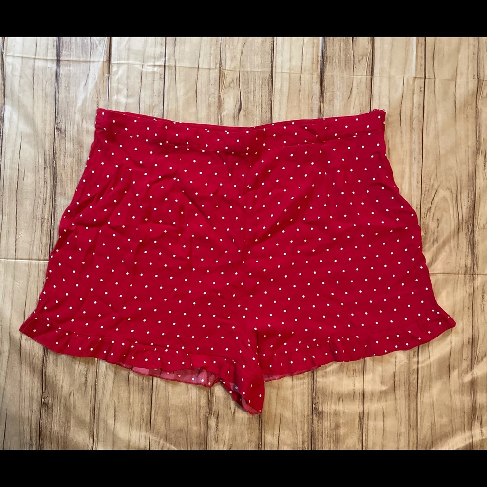 3XL Red Polka Dot Shorts